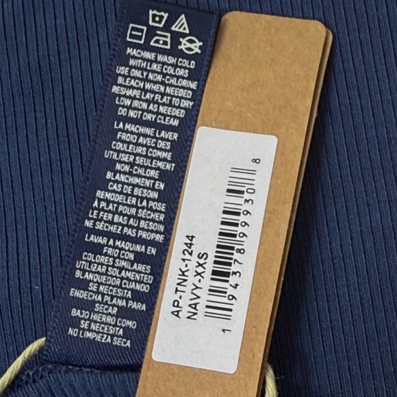 SKIMS Soft Lounge Tank Team USA Navy XXS - Picture 8 of 9